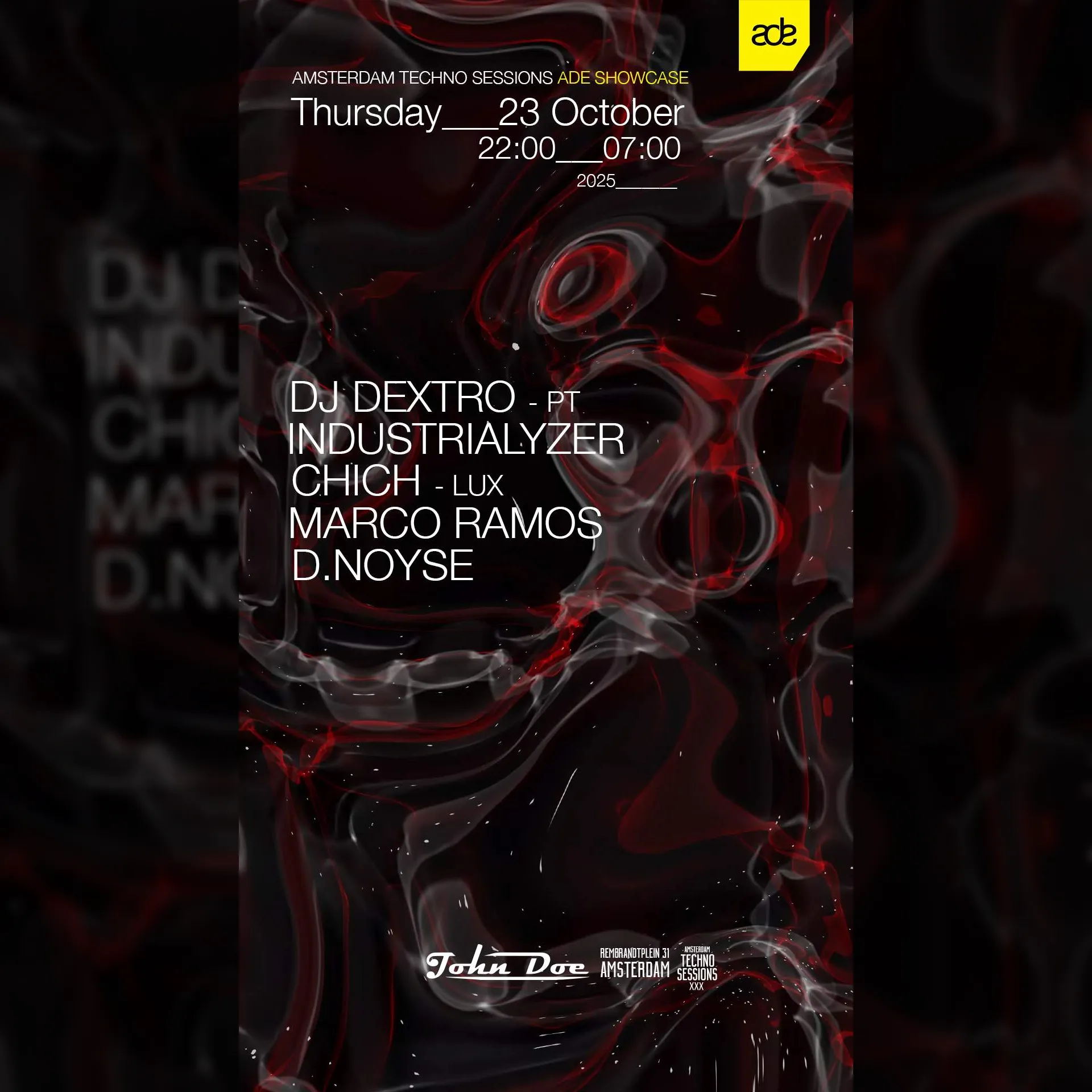 Amsterdam Techno Sessions - ADE 2025